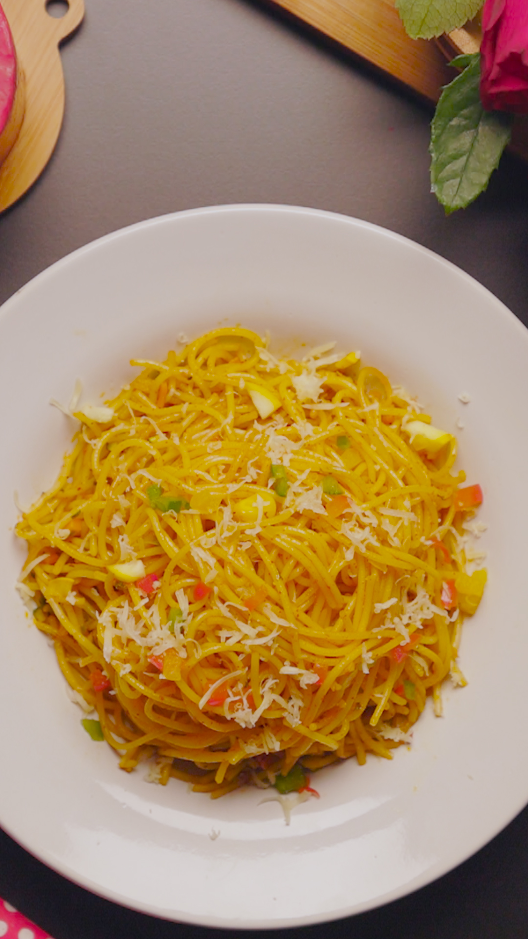Indian Style Spaghetti - Valentines Day Special