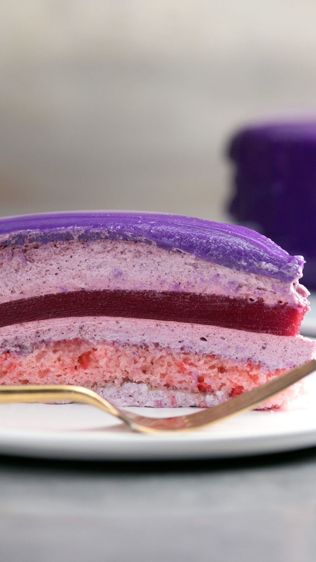 Berry Mousse Cake