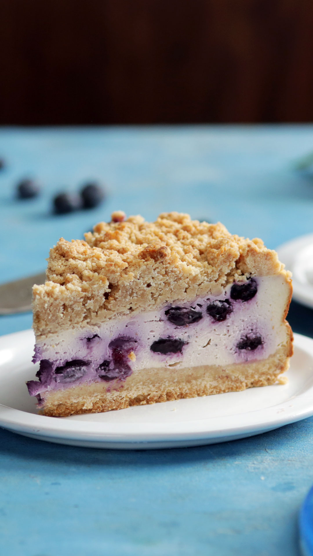 Blueberry Muffin Cheesecake
