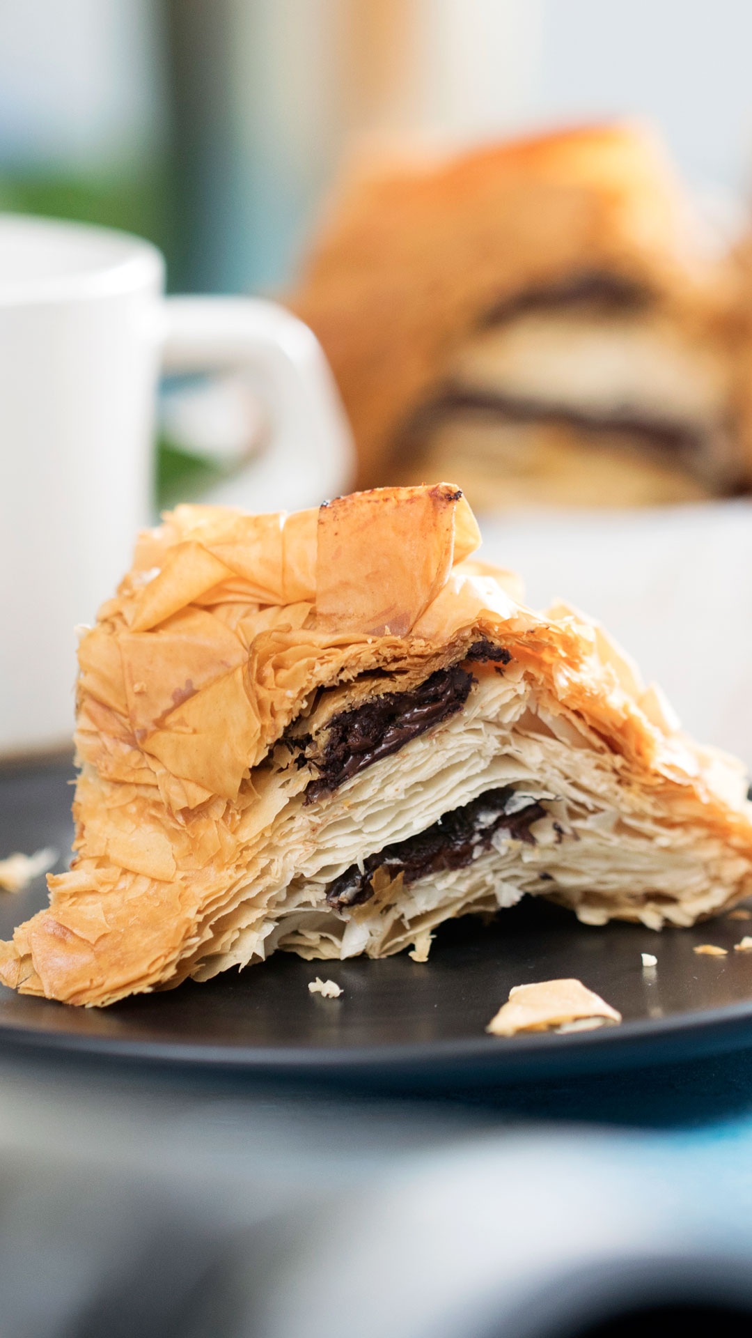 Hacked Chocolate Croissant Ring