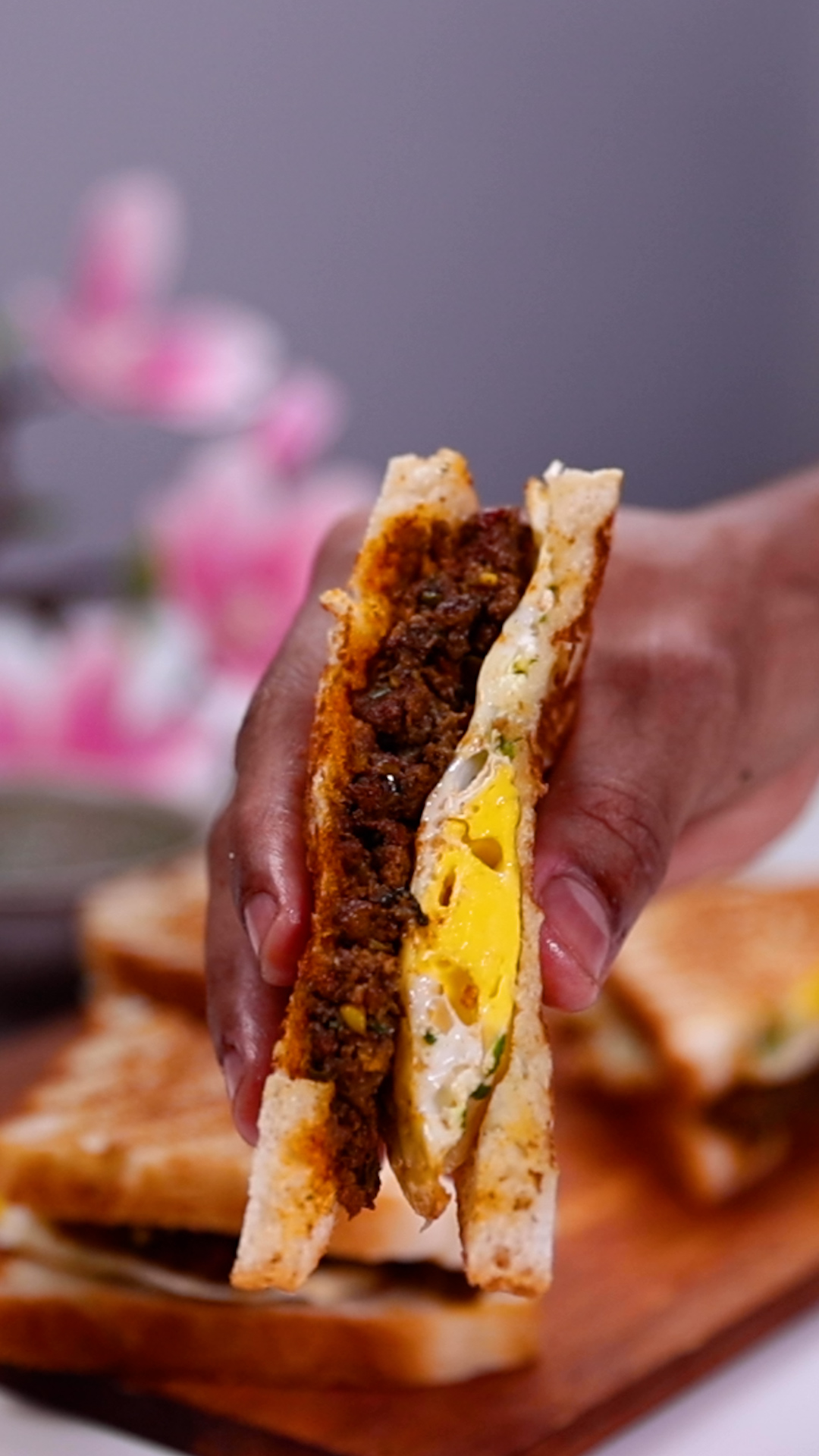 Mumbai Roadside Hot Lamb Sandwich