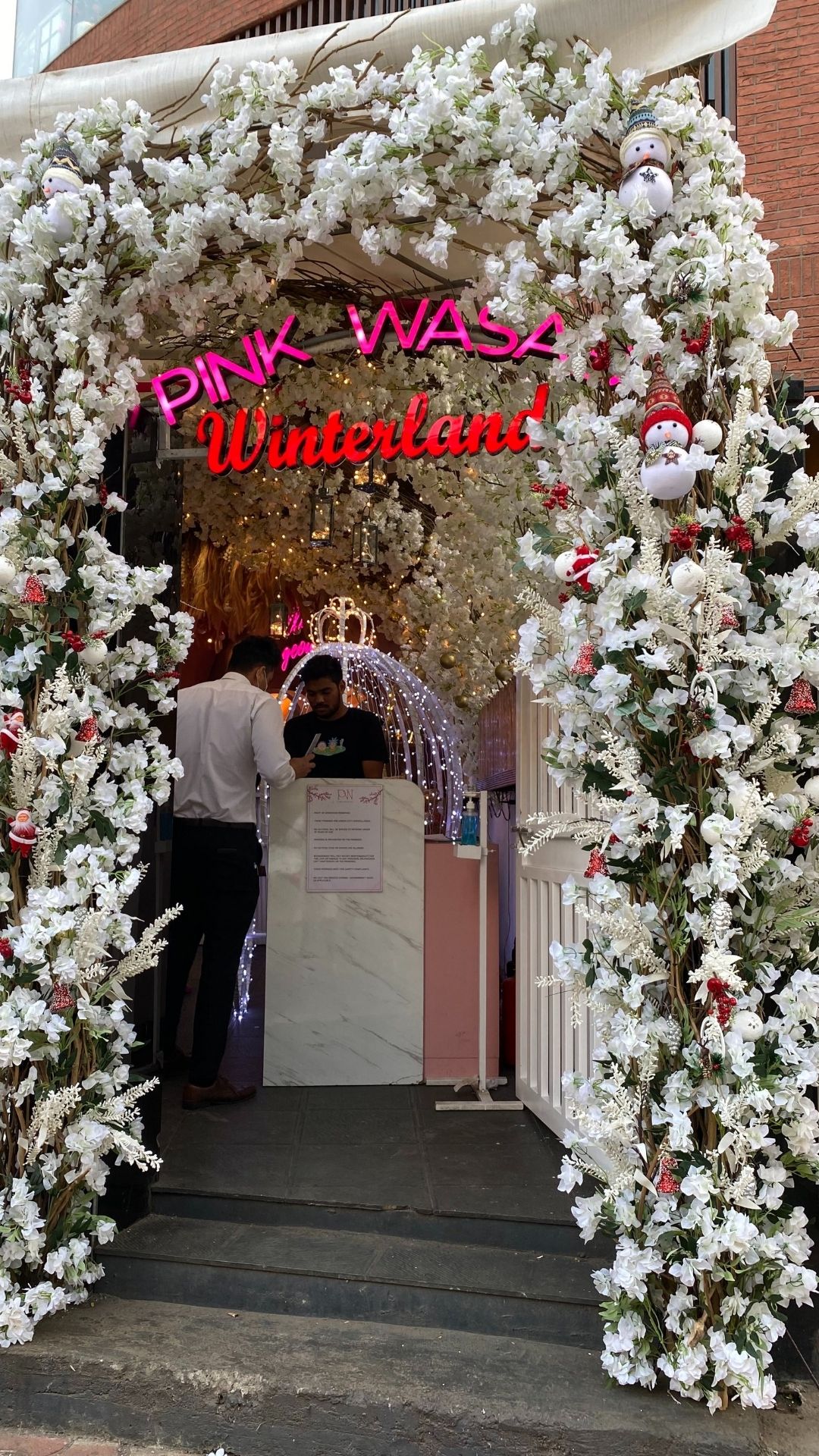 Pink Wasabi Winter Wonderland